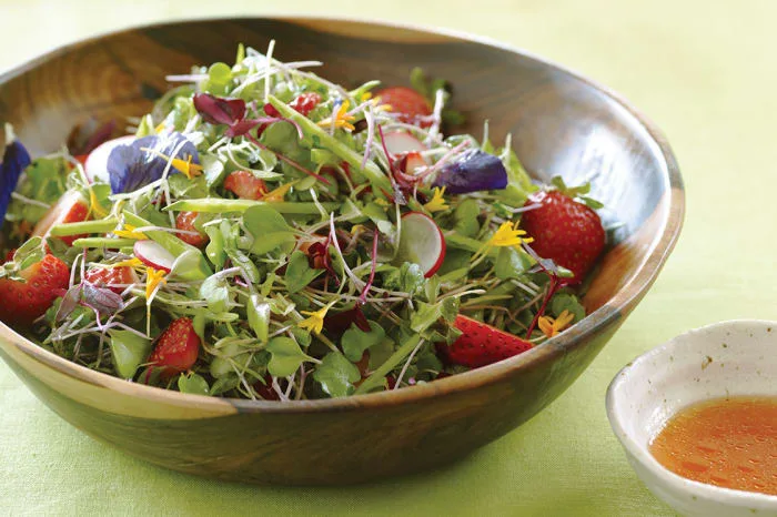 Microgreens salad